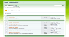Desktop Screenshot of forums.db-w.com